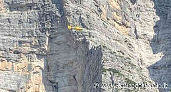 Zoldo, recuperato alpinista sospeso nel vuoto sulla Rocchetta di Bosconero - L'Amico del Popolo