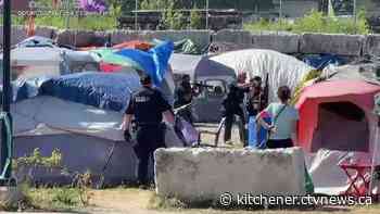 Police respond to Kitchener encampment with guns drawn | CTV News - CTV News Kitchener