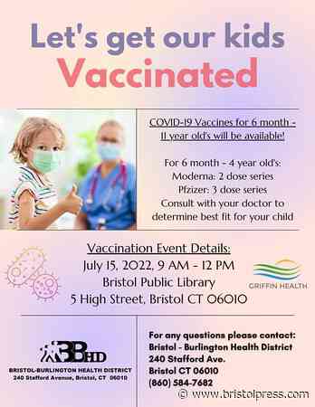 Bristol-Burlington Health District, Griffin Health to host COVID vaccine clinic - The Bristol Press