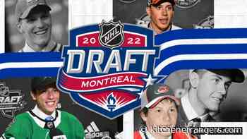 Rangers prepare for 2022 NHL Draft – Kitchener Rangers - kitchenerrangers.com