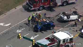 Crash snarls traffic on Highway 55 in Cary - WTVD-TV