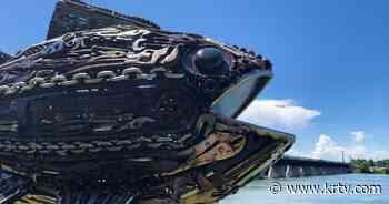 New metal art installed along River's Edge Trail - KRTV NEWS Great Falls