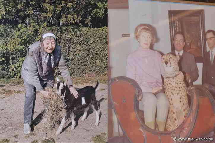 Vijftig jaar geleden ging ze op foto met jachtluipaard, nu is Louki (92) meter van bekend zwart geitje: “Een filmster”