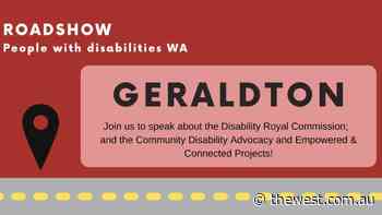 People With Disabilities WA roadshow to visit Geraldton and Mid West to discuss challenges in region - The West Australian