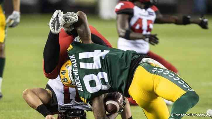 Logan scores two touchdowns as Stampeders defeat Elks 49-6