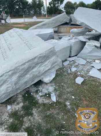 Georgia Guidestones 'completely demolished' after explosion left monument damaged
