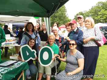 Kind East Lancs woman celebrates 40 years with charity