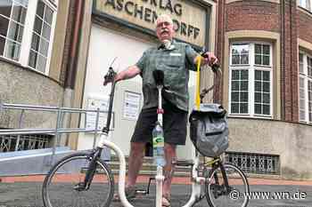 Irischer Erfinder stellt sein neues Snowboardbike vor