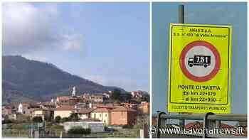 Albenga, lavori di consolidamento del ponte di Bastia: fino a ottobre stop al transito dei mezzi pesanti - SavonaNews.it