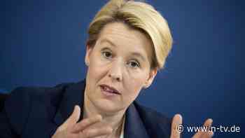 Berlin & Brandenburg: Giffey mahnt Bürger und Verwaltung zum Energiesparen - n-tv.de - n-tv NACHRICHTEN