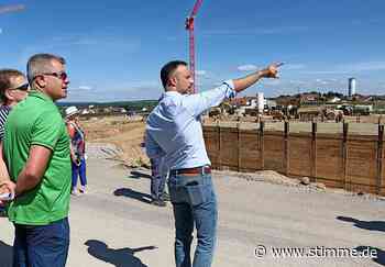 Einblicke in die Großbaustelle des Schwarz IT-Campus in Bad Friedrichshall - STIMME.de - Heilbronner Stimme