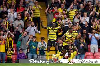 Watford confirm Sarr and Dennis could be in squad