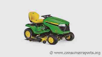 John Deere X380 and X390 Lawn Tractors Recalled Due to Crash Hazard - Consumer Reports