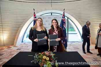 New Zealand PM Jacinda Ardern Signs Consumer Goods Deal With Australian University - The Epoch Times