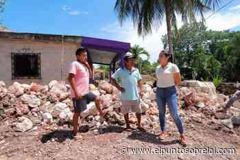 Edil de Carrillo Puerto supervisa obras en la zona rural de Felipe Carrillo Puerto - El Punto Sobre la i