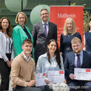 Matheson honours Maynooth University funds law students - Irish Legal News