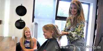 Mutter und Töchter aus Marl spenden ihre Haare für kranke Kinder - Marler Zeitung