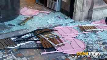 Distrugge un bar per un bicchiere di latte