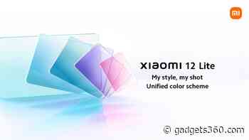 Xiaomi 12 Lite to Come in at Least Four Colour Variants Including Pink, Purple: Details