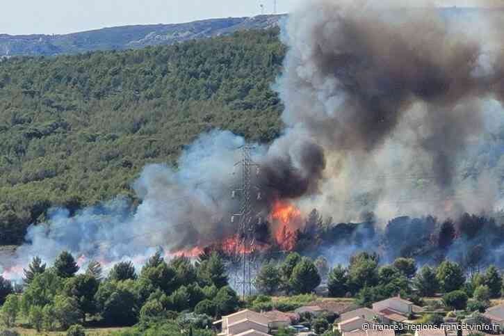 Incendie : un départ de feux à Velaux - France 3 Régions