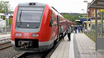 Bauarbeiten zwischen Erfurt und Weimar: Viele Bahnreisende in Sommerferien betroffen