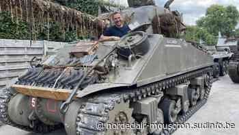 Des chars d'assaut restaurés de A à Z à Dottignies: la passion de David Raspilair - La Meuse