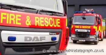 Crews tackle house fire in Grafton Court, Darwen