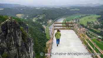 Schwebende Bastei-Aussichtsplattform bis Jahresende fertig
