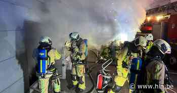 Brand in ondergrondse garage: 20 bewoners geëvacueerd - Het Laatste Nieuws