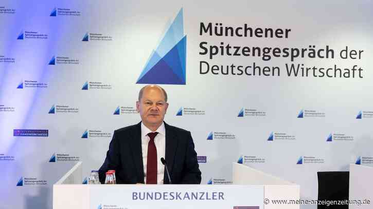 Scholz sichert „größtes Tempo“ bei Energie-Umbau zu