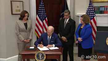 Biden signs executive order on abortion access amid pressure from fellow Democrats