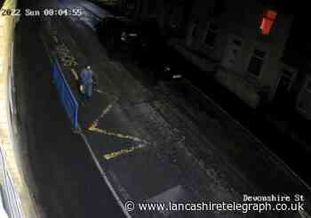 Hunt for man who smashed window of Accrington primary school
