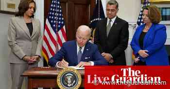 Biden signs executive order to protect abortion access for millions in US – live