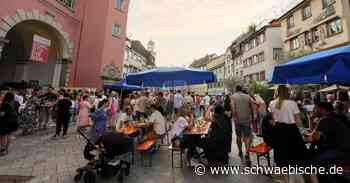 Event auf dem Gespinstmarkt in Ravensburg zieht die Leute an - Schwäbische