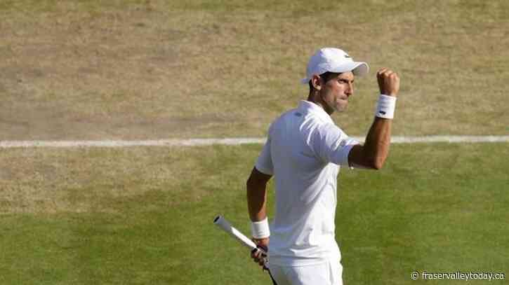 Djokovic’s 27th Wimbledon win in row puts him in 8th final