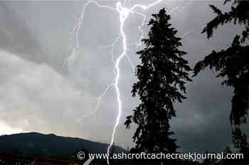 Severe thunderstorm warning in place for parts of BC – Ashcroft Cache Creek Journal - Ashcroft Cache Creek Journal