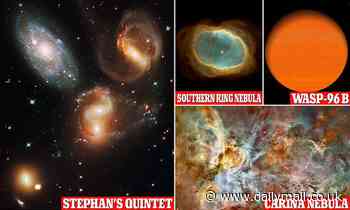 NASA's James Webb Telescope targets Carina Nebula, Stephan's Quintet, Southern Ring Nebula and more