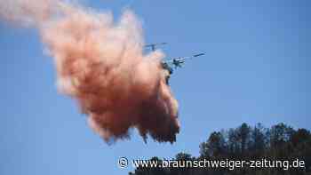 Südfrankreich: Feuerwehr kämpft gegen "Mega-Feuer"