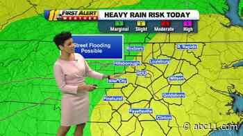 Scattered Storms Tonight, Flooding Risk Tomorrow
