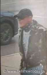 OPP releases photos of suspect wanted in Pembroke bank robbery - renfrewtoday.ca