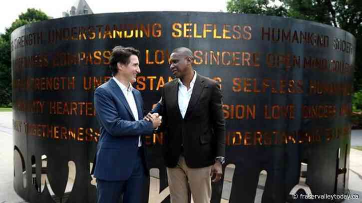 Justin Trudeau welcomes Masai Ujiri’s ‘Humanity’ art exhibit to Ottawa