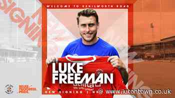 Luke Freeman signs for Luton Town! | News - lutontown.co.uk