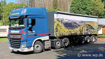 Lastzug als rollende Image-Werbung für Bad Laasphe - WP News