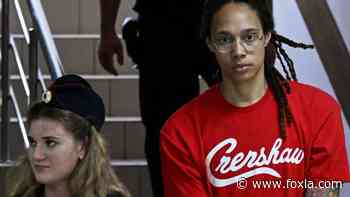 Brittney Griner pays homage to Nipsey Hussle wearing Marathon Clothing shirt after his killer is convicted - FOX 11 Los Angeles