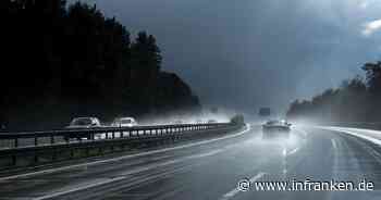 A9 im Landkreis Bayreuth: Lkw durchbricht wegen Aquaplaning Betonwand - 10 Kilometer Stau nach Unfall - inFranken.de