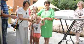 Gompel opent groene speel- en ontmoetingsplek aan kerk - Het Laatste Nieuws