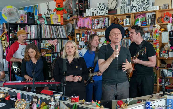 Watch Belle and Sebastian perform quartet of tracks for NPR’s ‘Tiny Desk’