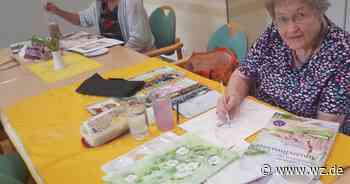 Bei der Awo Haan: „Malen in der Gemeinschaft macht Riesenspaß“​ - Westdeutsche Zeitung