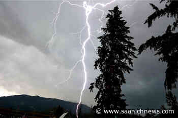 Severe thunderstorm warning in place for parts of BC – Saanich News - Saanich News