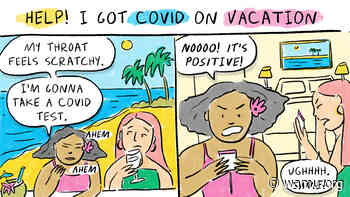 Coronavirus FAQ: I took a trip and caught COVID. What should I do? When can I go home? - WAMU 88.5